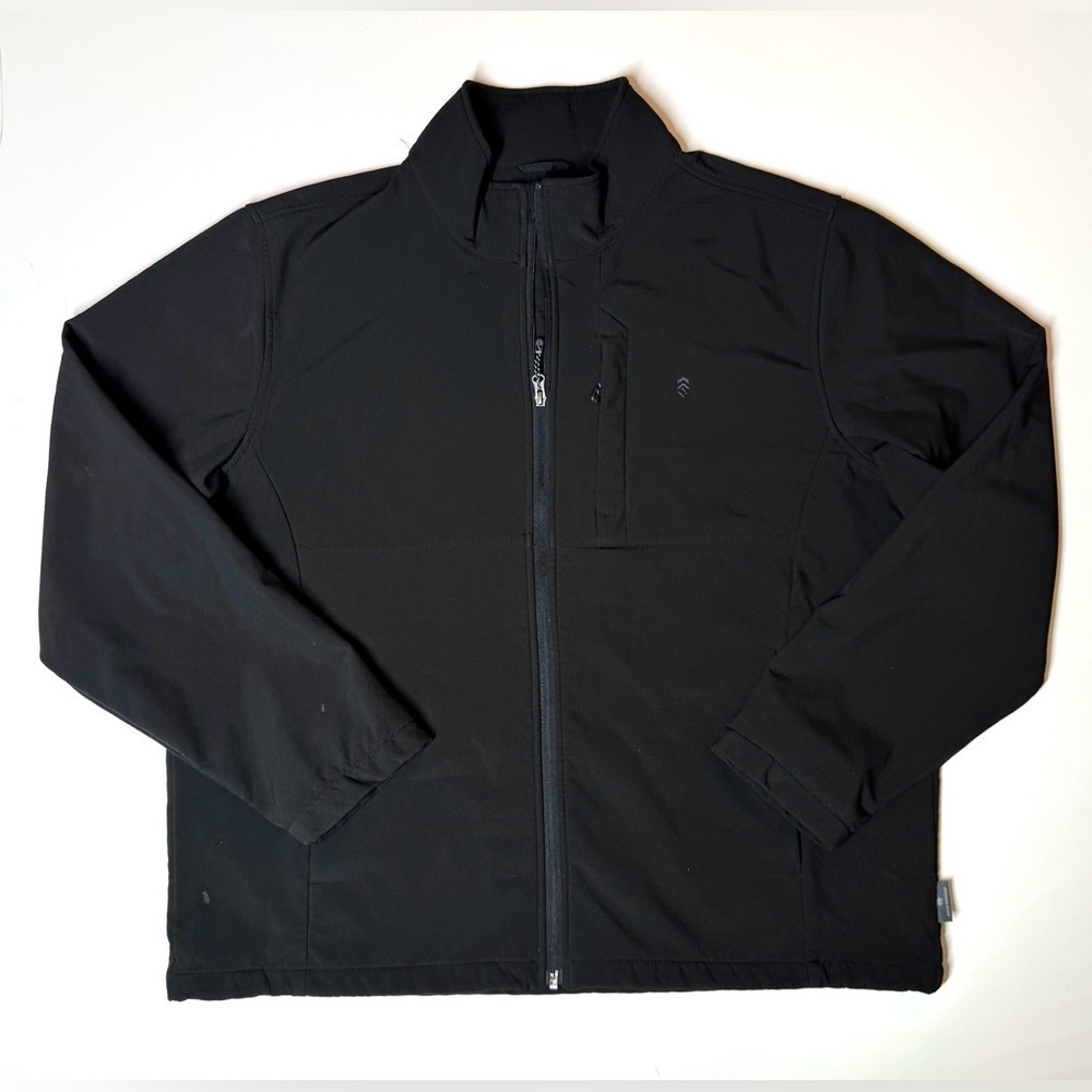 Free Country Men's Long Sleeve Softshell Wind Water Resistant Jacket Size- XXL